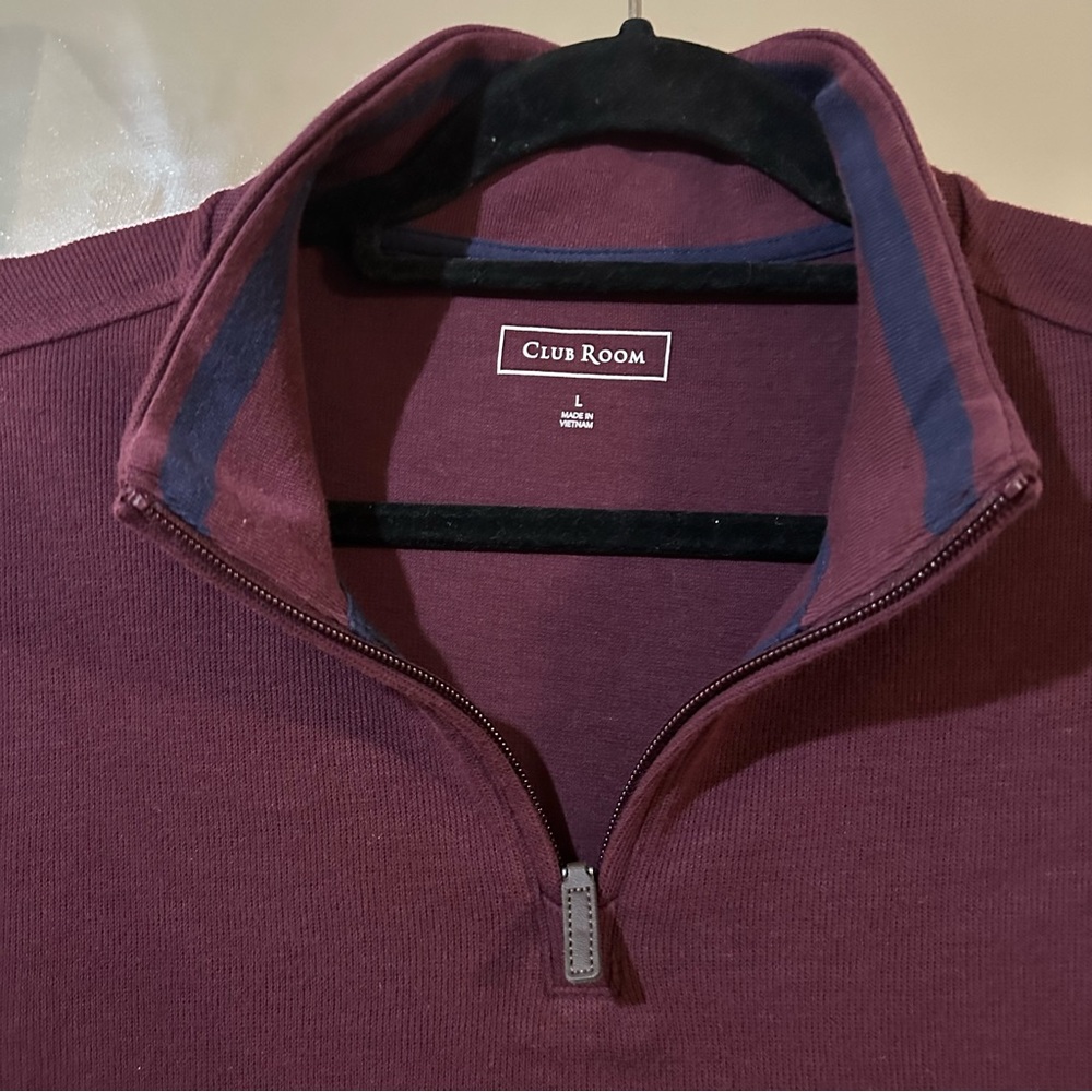 Club room quarter zip